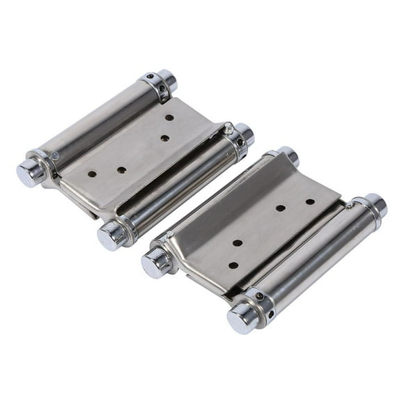 Cergrey 2Pcs 3'' Inch Double Action Spring Hinge Saloon Cafe Door Swing Door, Hinge