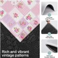 thumbnail image 3 of Pioneer Flower Floral Print Pattern Kitchen Rugs Sets Of 3,Kitchen Runner Rugs Non Skid Washable,Decorative Kitchen Floor Mats for Kitchen,Sink,Laundry,17X30 Inch + 17X47 Inch + 17X59 Inch, 3 of 6