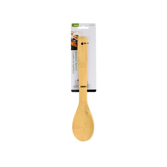 Luciano Bamboo Spoon 12"L 1Pc