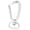 Silver, variant on YAHHU Rotating Snap Hook Rotatable Aluminum Alloy Square Bottom D Ring Carabiner for Dog Leash Hammock Camping Hiking Silver 1 Count