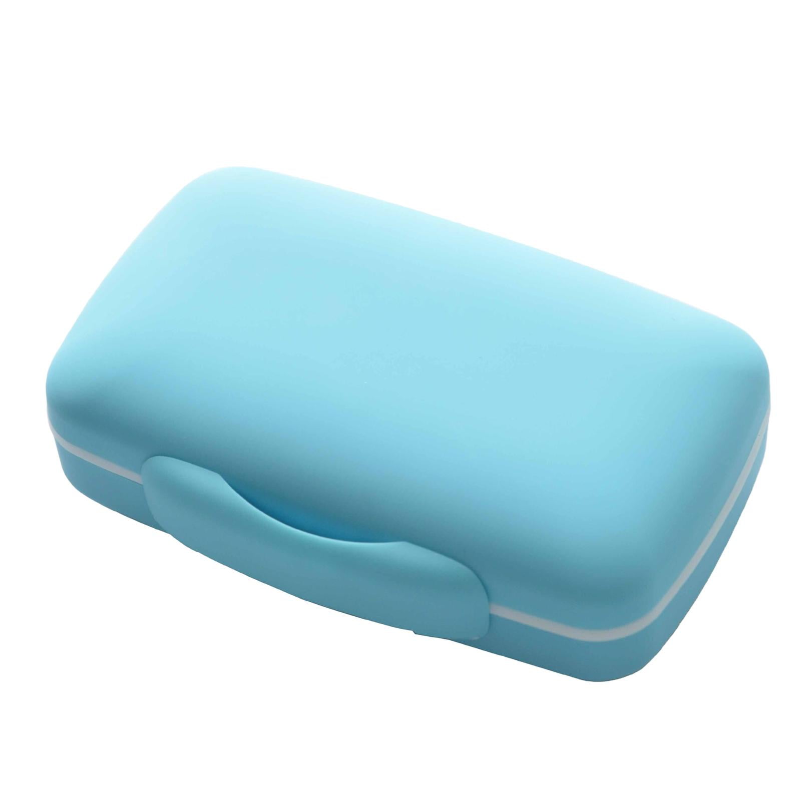 Wswqop 2x 7 Days Medicine Container Holder Tablet Pill Sorter Case Organizer