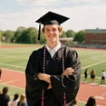 thumbnail image 3 of Single Graduation Honor Cord, Tri-Color Twisted Rope with 4-Inch Bulb Tassel, Ideal for High School and College Graduates, 3 of 5