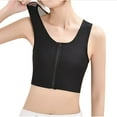 thumbnail image 2 of kamemir Bras for Women Full-Freedom Comfort Front Closure Bra for Women, Wireless Black,M, 2 of 4
