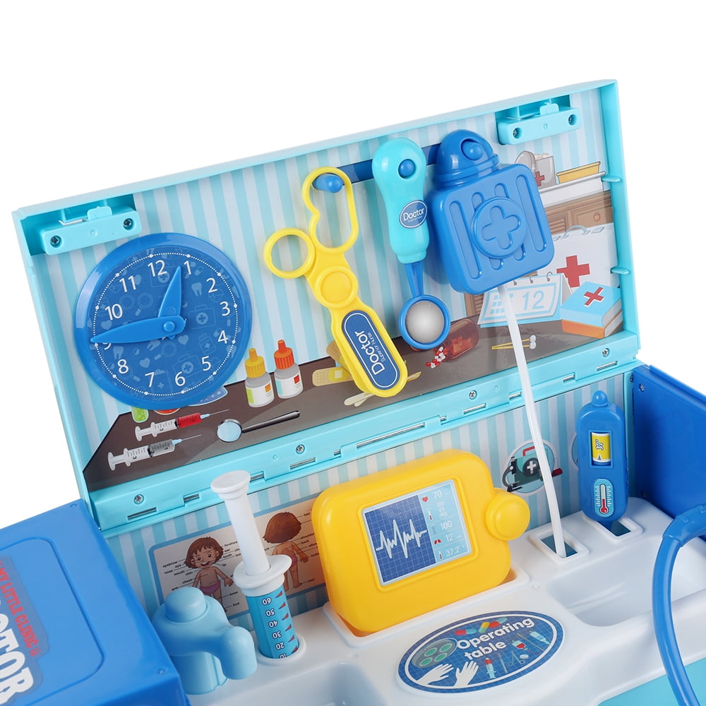 Kids Doctor Cart Medical Truck Kit — Mobile Pet & Human Care Playset with Pretend Medical Tools for Imaginative Role Play