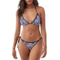 thumbnail image 1 of Fotbe Fastfoods Traje de Baño para Mujer de Dos Piezas – Bikini Sexy de Tirantes Tipo Halter con Diseño Triangular, 1 of 6