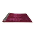 thumbnail image 2 of Ahgly Company Indoor Round Oriental Purple Industrial Area Rugs, 3' Round, 2 of 4