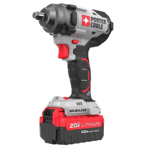 PORTER-CABLE PCCF920M1 1/2 in Drive 275 ft./lb. 20V Mid Torque Impact Wrench Kit