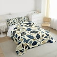 thumbnail image 3 of Castle Fairy Plants Leaves Twin Comforter Sets for Female Men,Flower Butterfly Bedding Set, 3 of 8