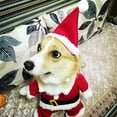 thumbnail image 4 of Christmas Pet Santa Claus Suit Costumes Outfit for Small Dog Cat Puppy Jumpsuit Hoodies Clothes with Hat, 4 of 8