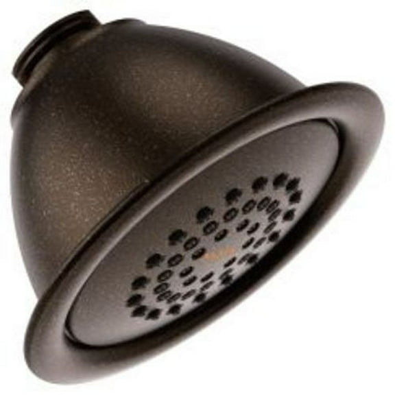 Moen Oil Rubbed Bronze One-Function 4" Diameter Spray Head Standard