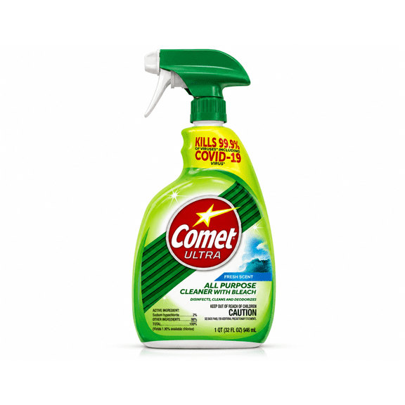 Comet Ultra All Purpose Cleaner with Bleach, 32 fl oz Spray