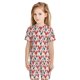 thumbnail image 5 of Fotbe Roosters Pijama Estampada de 2 Piezas para Niños – Ropa de Dormir de Manga Corta Cómoda para Niños y Niñas, Camiseta y Shorts de Algodón-Large, 5 of 5