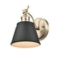 thumbnail image 4 of Millennium Lighting  Layne 1 Light Wall Sconce in Modern Gold or Chrome Finish Modern Gold, 4 of 5