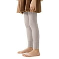 thumbnail image 2 of YunPes Winter Fleece Tights for Kids Girls Thin Solid Leggings Thermal Thick Cotton Stockings Winter Warm Ballet Pantyhose, 2 of 8
