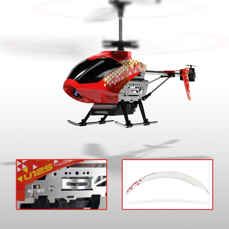  Cheerwing U12S Mini RC Helicopter with Camera Remote Control  Helicopter for Kids and Adults : Toys & Games