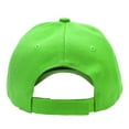 thumbnail image 3 of 3-Pack Plain Baseball Dad Cap Adjustable Size for Outdoor Activities Light Green, 3 of 6