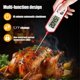 thumbnail image 5 of Termómetro Digital para Alimentos, Lectura en Tiempo Real, Termómetro para Carnes y Bebidas con Pantalla LCD y Sonda, Dispositivo de Cocina, 5 of 5