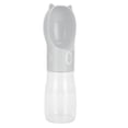 thumbnail image 2 of Botella de agua para perros, a prueba de fugas, apta para lavavajillas, portátil, para gatos, cachorros y conejos, 380 ml, gris S, 2 of 14