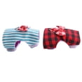 thumbnail image 4 of a Hammock Walking Rope Blue Extra Small Glass Cage Dwarf Ferret Russian Outfits Small Animals Traction Rope Chest Strap Red Grid Blue Stripes 2 Pieces, 4 of 7