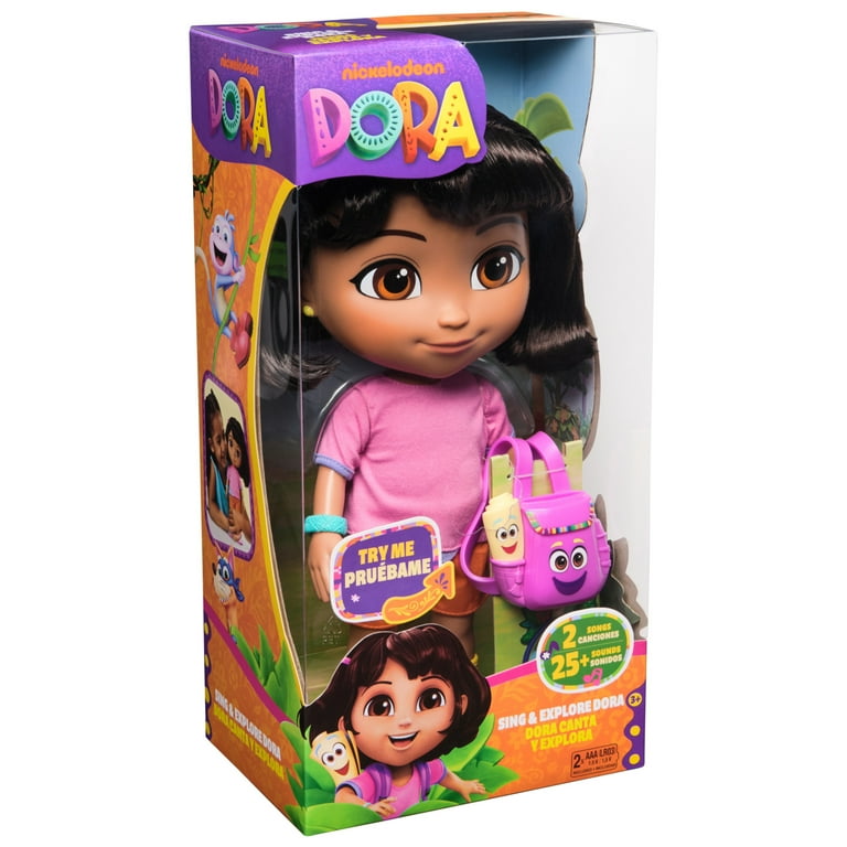 Dora the Explorer, Sing & Explore Dora Doll with Music, Sound