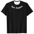 thumbnail image 4 of Camiseta informal de manga corta para hombre - Estampado con letras, cuello redondo - Mezcla de poliéster y spandex - Corte ajustado, tallas S-XXXL, estilo versátil, 4 of 4