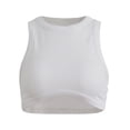 thumbnail image 7 of Douhoow Women's Ribbed Crop Tops Summer Solid Tees Round Neck Sleeveless Slim Tank Tops, 7 of 7