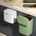 thumbnail image 1 of Cubo de basura deslizante para colgar en la pared, para cocina, hogar, oficina, escritorio, 1 of 1