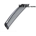 thumbnail image 5 of Wellvisors Side Window Visors Deflectors Rain Guards With Chrome Trim for 2012-2019 Volkswagen Passat Sedan 3-847VW013, 5 of 9