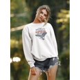 thumbnail image 2 of Brooklyn Superior Denim Goods Sweatshirt Women -Image by Shutterstock, Female 5X-Large, 2 of 4
