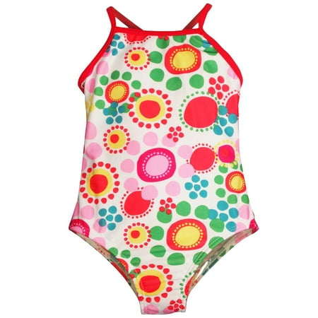 Bunz Kidz - Baby Girls 1 Piece Swimsuit size 12 to 24 Months - 30 Day Guarantee - FREE