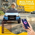 thumbnail image 5 of Okybaby 12V Kids Ride On Car W/Parents Control, Licensed Toyota LC250 2025 Car with 4-Wheel Suspension, Adjustable Volume, USB&Bluetooth, Power Display for Kids Aged 2-4 Years,Blue, 5 of 8