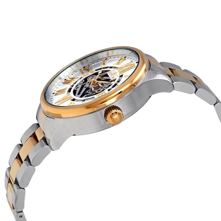 腕時計(アナログ) Invicta Men's 27557 Objet D Art Automatic 3 Hand Silver Dial Watch Invicta Men's 27557 Objet D Art Automatic 3 Hand Silver Dial Watch