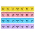 thumbnail image 3 of Equate 4-A-Day Weekly Pill Planner, Multicolor, 3 of 6