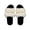 White-women slippers for home, variant on Hvyesh Women's Open Toe Slippers Cozy Slip On Indoor House Slippers Fluffy Bedroom Shoes