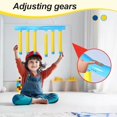 thumbnail image 4 of Juego de desafío de caída de palos, juguete de velocidad de reacción, juego sensorial para autismo, diversión interactiva segura y educativa para padres e hijos., 4 of 5