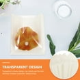 thumbnail image 3 of OULII 100Pcs Non-toxic Paper Bags With Transparent Window For General Users 7.47X7.07In, 3 of 8