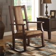 thumbnail image 1 of Bowery Hill Traditional Rocking Chair in Brown and Espresso, 1 of 2