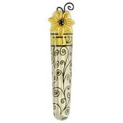 Judaica Kingdom AE-M8514 Handmade And Stained Glass Mezuzah
