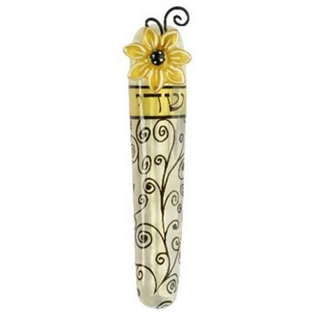 Judaica Kingdom AE-M8514 Handmade And Stained Glass Mezuzah