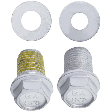 EPOTOOR 2 Pcs Drive Shaft Retaining Bolt Set with Washers M12 M10 x16 Replacement for 250200014 250000615 250200102 250000359