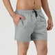 thumbnail image 2 of Pantalones cortos de natación Lars Amadeus con forro color sólido cintucon cordón gris 36, 2 of 6