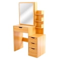 thumbnail image 2 of Tocador de Dormitorio con Banco de 3 Cajones con Almacenamiento y Espejo Moderno Bona Bossa Bona, 2 of 12