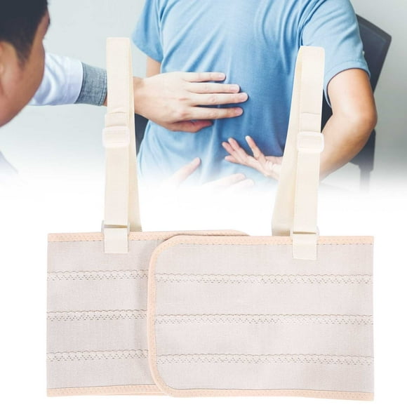Rib And Chest Support Brace, ANGGREK Adjustable Rib Fracture Strap Chest Support Brace Breathable Lumbar Protector Belt For Cracked, Fractured Or Dislocated Ribs