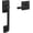 Black, variant on Schlage FE285CEN622BRWCOL Century Lower Half Handleset For Schlage Deadbolts - Black