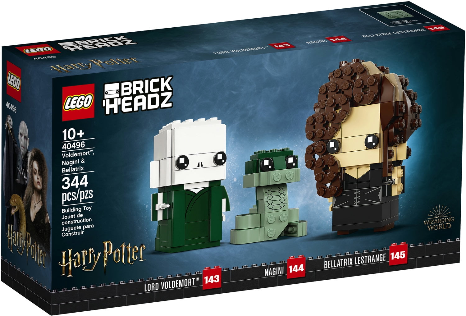 Harry Potter Minifigure on lego bricks Custom Lord Voldemort 