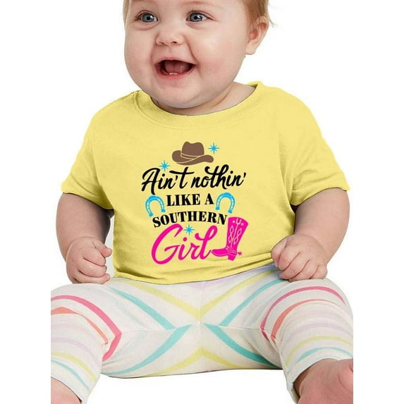 Nothing Like A Southern Girl T-Shirt Infant -Smartprints Designs, 12 Months