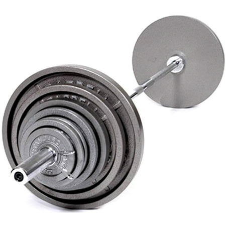 45 Pound Bar Workout Fitness Equipments Compare Prices At Nextag Harvil 300 Pound Gray Olympic Weight Set With 7 Feet Chro