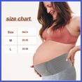 thumbnail image 7 of Vocoste Pregnancy Belly Band, Maternity Support, Belly Bands for Pregnant Women, Breathable Ergonomic Adjustable Belly Support Bands, Large, Gray, 7 of 7