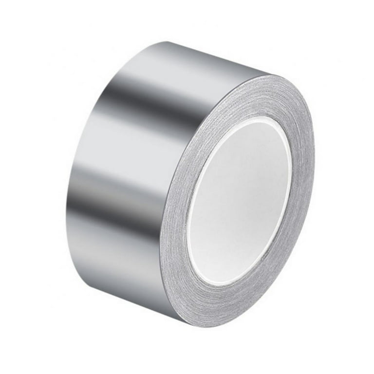 Waterproof, Oil-Proof, Heat-Resistant Aluminum Foil Tape For Kitchen,  Toilet, Bathtub, Seam And Gap Sealing, 40mm Wide And 20m Long