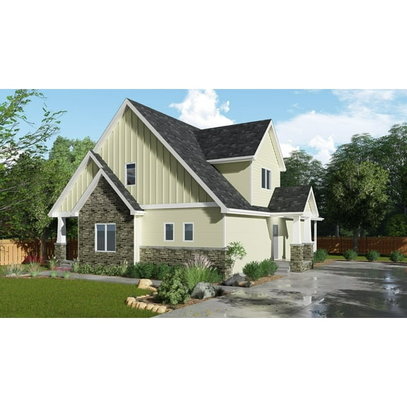 Advanced House Plans: Builder Ready Blueprints | Richmond Creek 29280 | 1.5 Story Plan